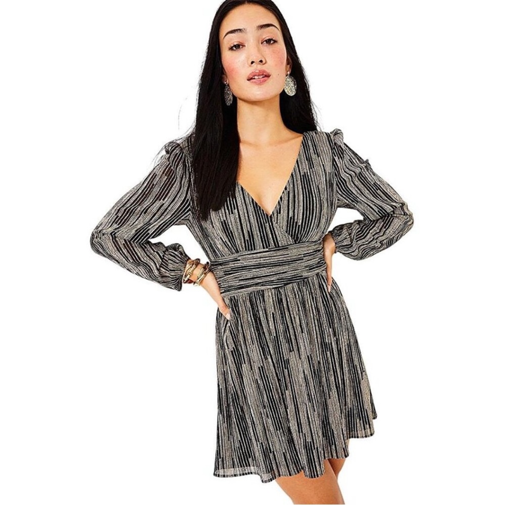 Lilly Pulitzer Riza Long Sleeves Romper New